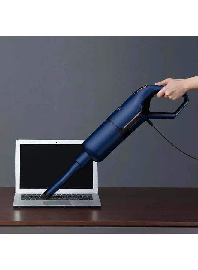 Multi-Function Push Rod Stick Handheld Vacuum Cleaner 500 ml 600 W DEM-DX1000 Sapphire Blue