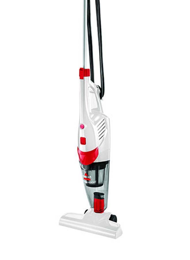 Featherweight 2-in-1 Stick Vacuum: Powerful Cleaning for Hard Floors, Lightweight and Portable Design 450 W 2024C White/Red