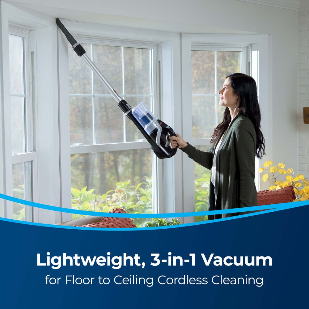 PowerEdge Cordless Stick Vacuum: Edge-to-Edge Cleaning, Easy Empty Dirt Tank, Cordless Freedom, 3-in-1 Versatility, Suitable for Hard Surfaces 54 W 3111G black