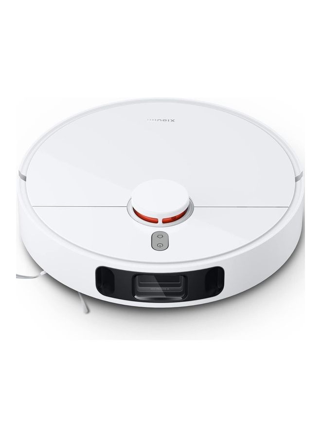 Robot Vacuum Dual Pad Pressure Powerful Suction Fan Blower 4000Pa Smart 3D Obstacle Avoidance With A 5200mAh Battery 450 ml 55 W S10 Plus White