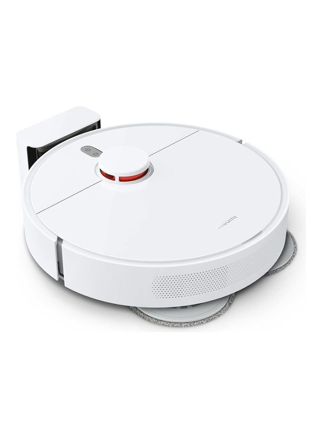 Robot Vacuum Dual Pad Pressure Powerful Suction Fan Blower 4000Pa Smart 3D Obstacle Avoidance With A 5200mAh Battery 450 ml 55 W S10 Plus White