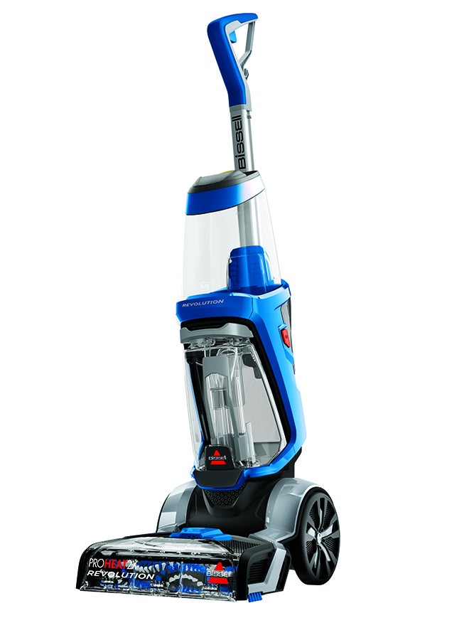 Upright Carpet Washer ProHeat 2x Revolution Deep Cleaner: TurboStrength Motor Technology, Max Clean Mode, Express Clean Mode, Heatwave Technology, Dual DirtLifter Powerbrushes 3.7 L 800 W 1858E Mambo Blue