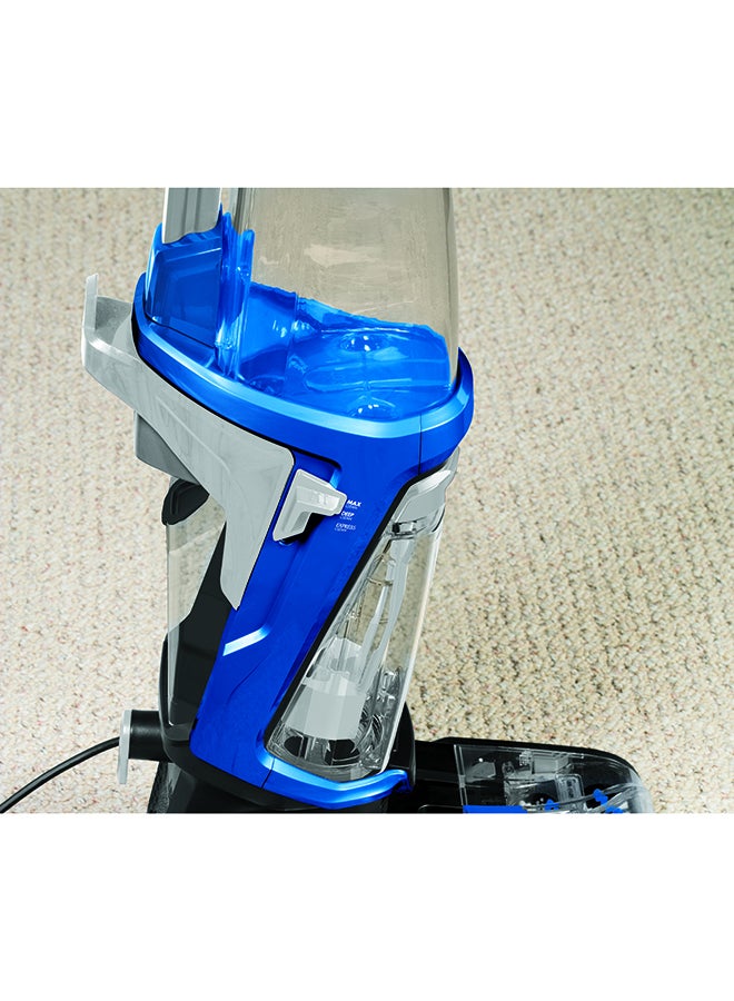 Upright Carpet Washer ProHeat 2x Revolution Deep Cleaner: TurboStrength Motor Technology, Max Clean Mode, Express Clean Mode, Heatwave Technology, Dual DirtLifter Powerbrushes 3.7 L 800 W 1858E Mambo Blue