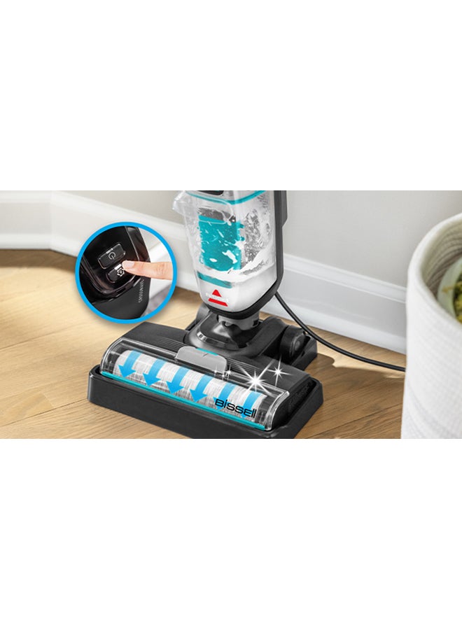 Crosswave HF2 Wet And Dry Hard Floor Vacuum Cleaner 370 W 3845E Light Blue