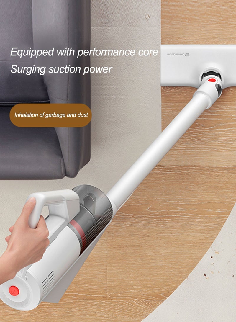 3-In-1 Portable Upright Vacuum Cleaner, 12kPa, 5M Power Cable 450 ml 600 W DX888 White