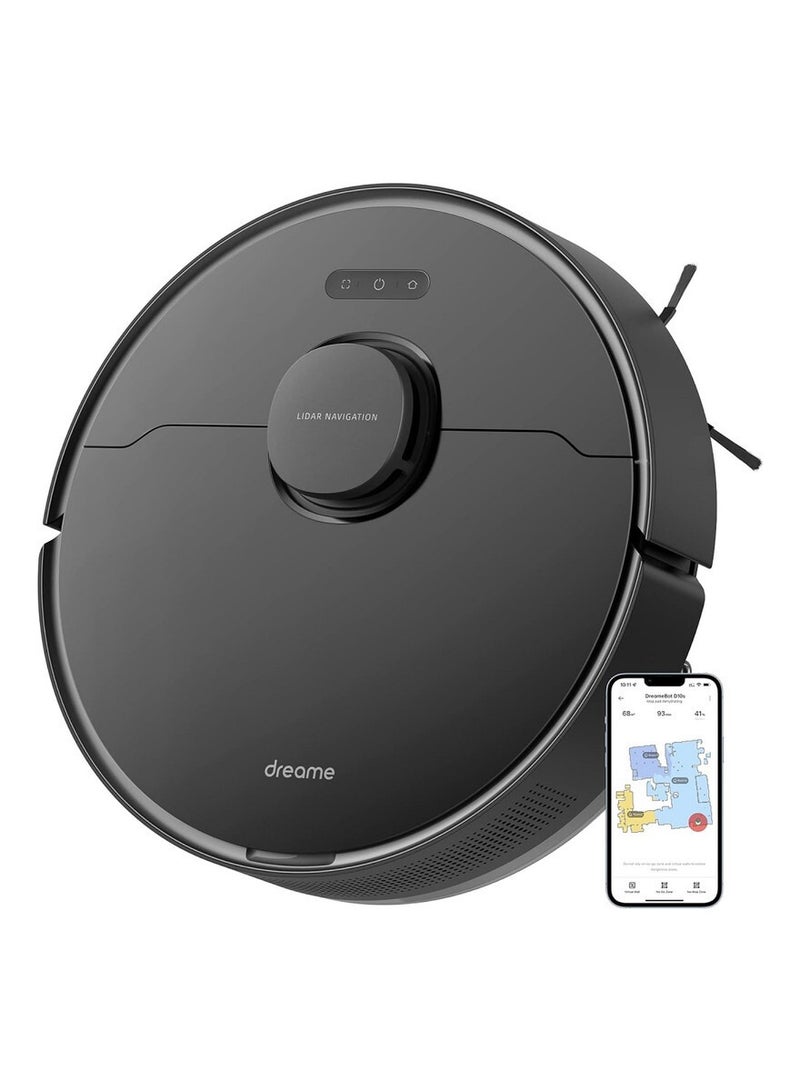 Dreametech D10s Pro Robot Vacuum and Mop Combo, Powerful 5000Pa Suction, AI-Powered Obstacle Recognition, 280mins Runtime, Robot Vacuum Cleaner Compatible with Alexa, Perfect for Pet Hair, Carpets