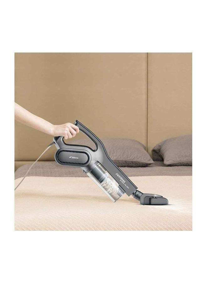 Handheld and Upright 2-In-1  Vacuum Cleaner with HEPA Filter, Ergonomic Handle, Low Noise For Quite Cleaning 1 L 600 W DEM-DX700S Black