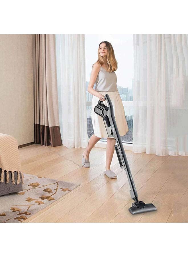 Handheld and Upright 2-In-1  Vacuum Cleaner with HEPA Filter, Ergonomic Handle, Low Noise For Quite Cleaning 1 L 600 W DEM-DX700S Black