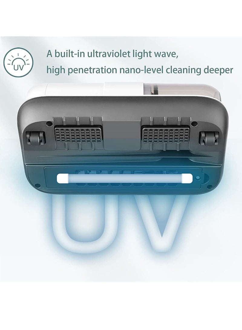 Bed Vacuum Cleaner, Cordless Vacuum Cleaner, Uv Mattress Vacuum, Suitable for Pillows, Sheets, Mattresses, Sofas, Plush Toys