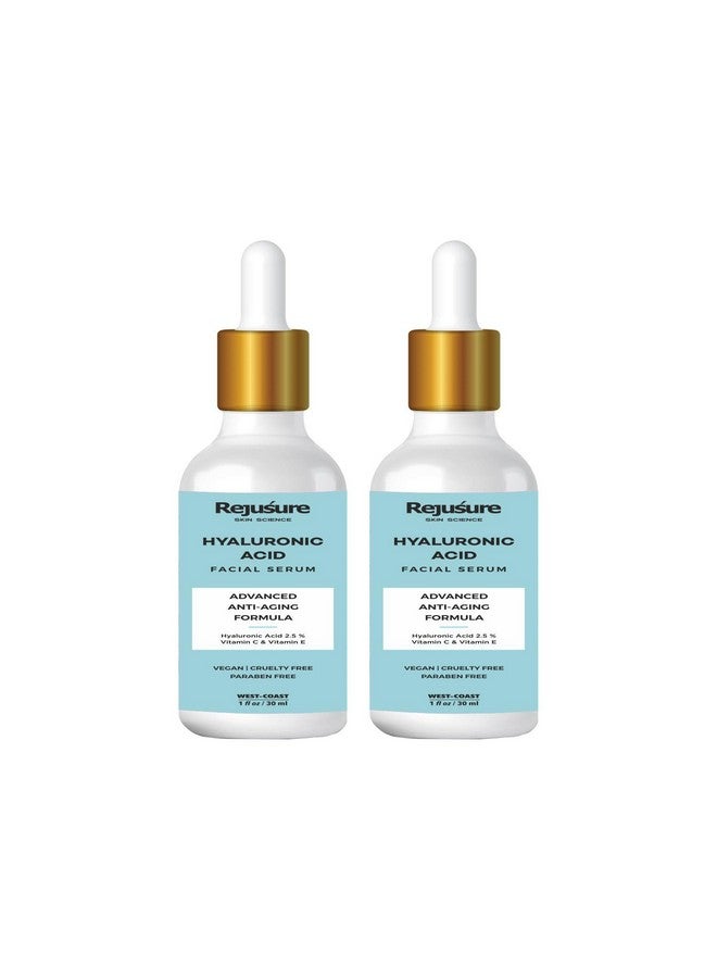 Hyaluronic Acid Facial Serum Advance Anti Aging Hydration 30 Ml (Pack Of 2)