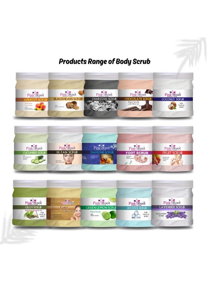 Rose Exfoliating Facial Scrub Will Soothe Your Skin And Leave A Glowing Complexion 500Ml
