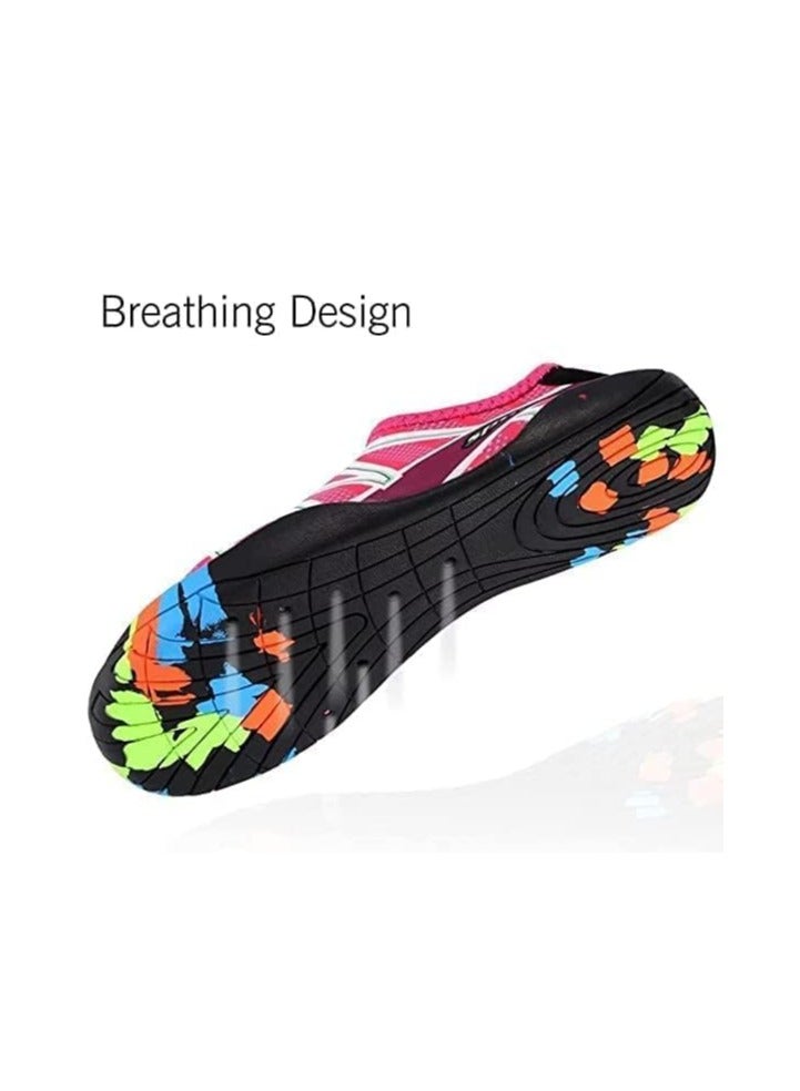 Water Shoes Beach Shoes Boys Lightweight Breathable Quick-Dry Non-Slip Aqua Shoes for Snorkeling Swimming Surfing Kayaking Beach Pool Water Parkfor Women Men Kids