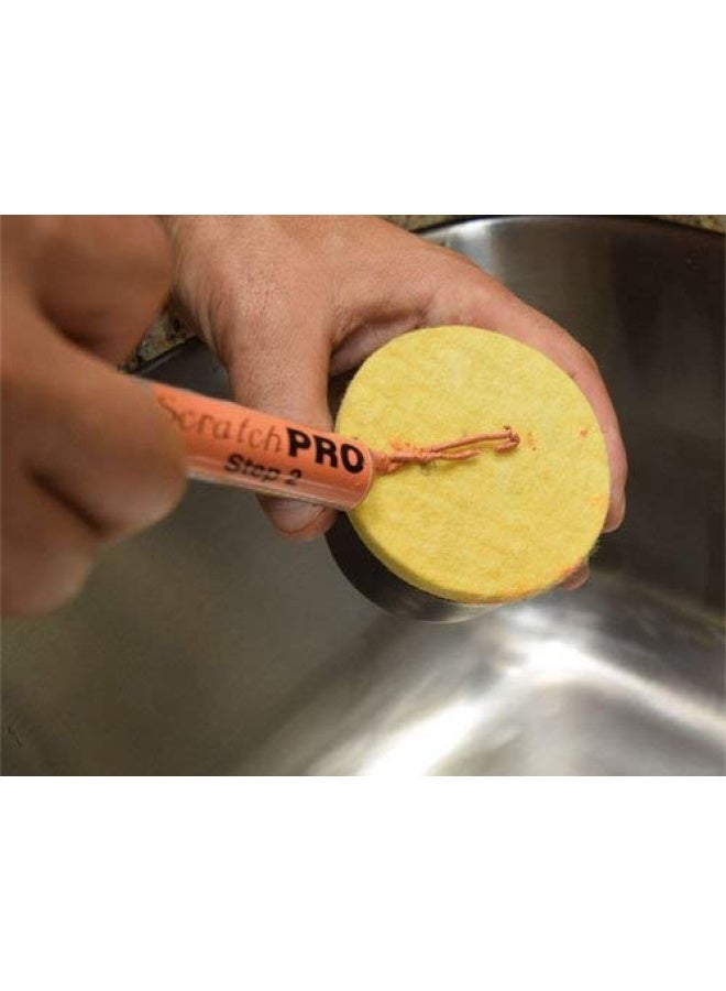 Scratch Pro  Kit For Removing Scratches And Polishing Stainless Steel Sinks