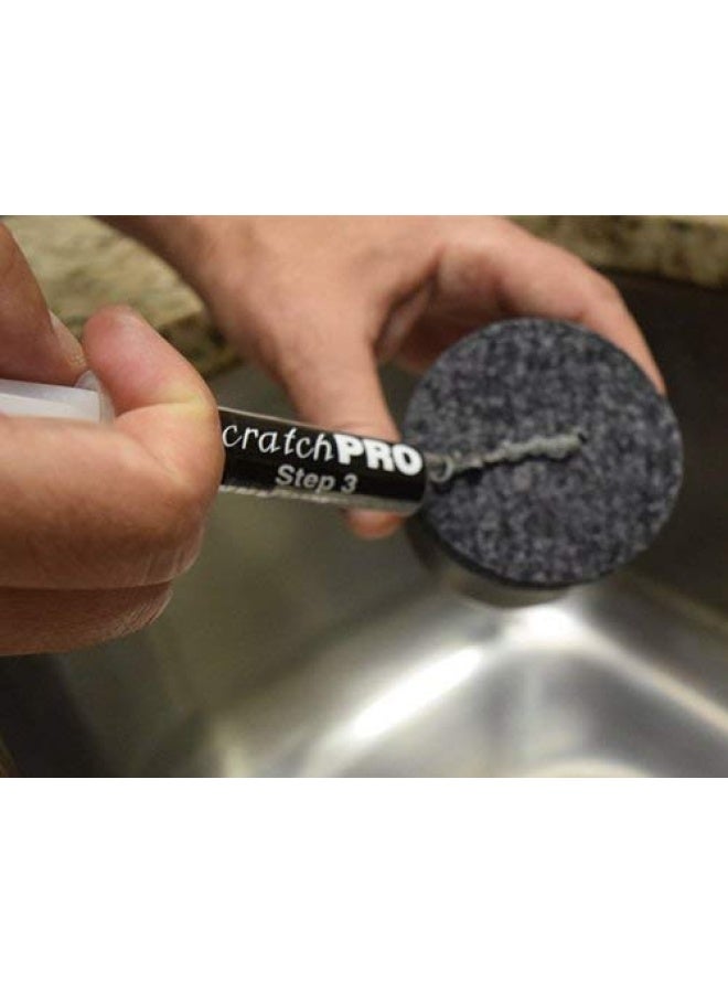 Scratch Pro  Kit For Removing Scratches And Polishing Stainless Steel Sinks