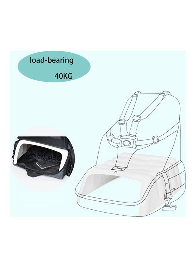 2 In 1 Diaper Bag With Booster Seat