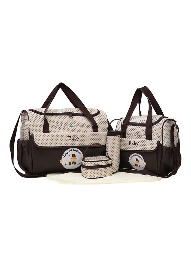 5-Piece Diaper Tote Nappy Bag Set