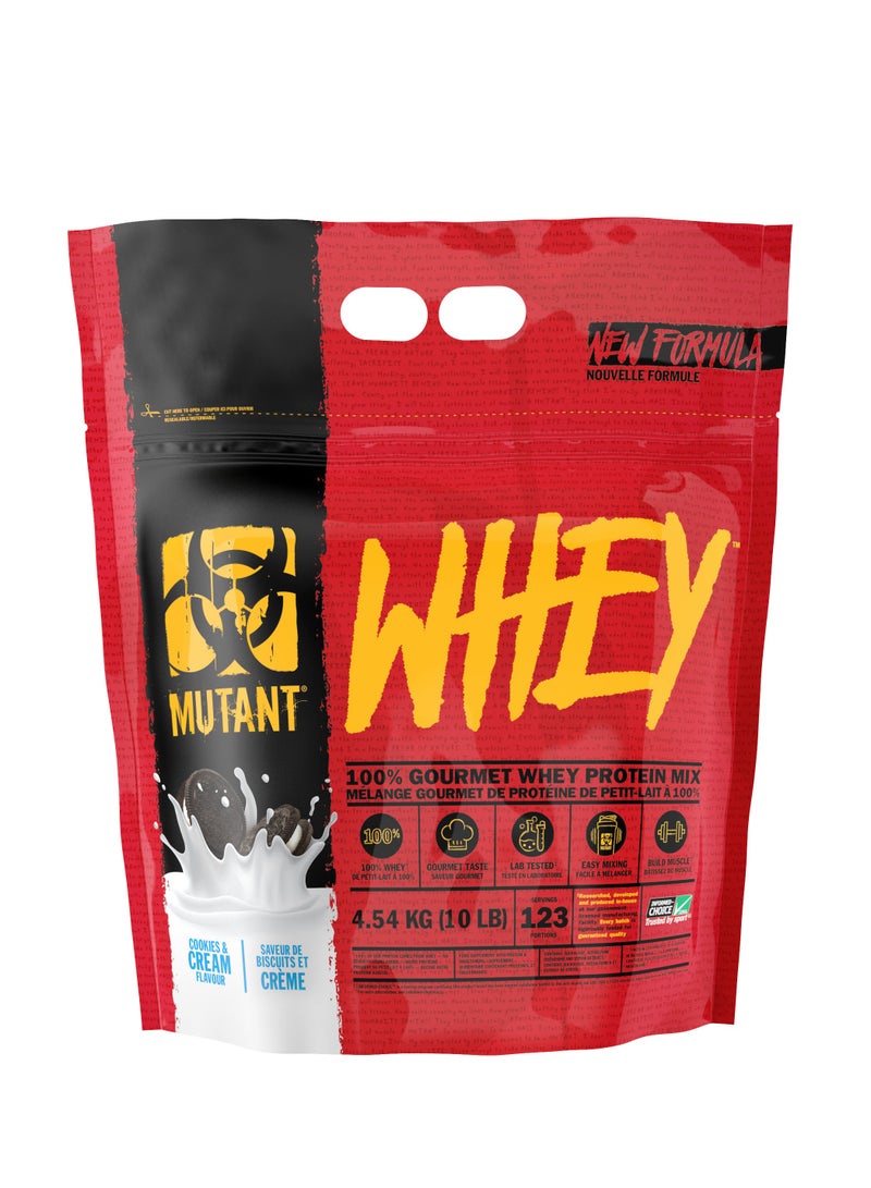 WHEY - Cookies & Cream 4.54kg (10lbs)