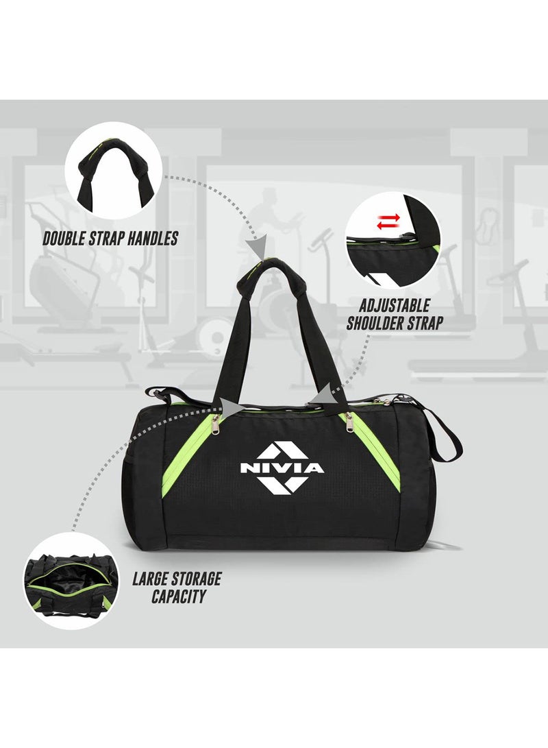 Beast Senior Gym Bag | Size: Standard | Polyester | With Separate Shoes Compartment | For Unisex | Adjustable Shoulder Strap | Large Storage Capacity |  Carry Gym Accessories, Fitness Bag, Sports & Travel Bag