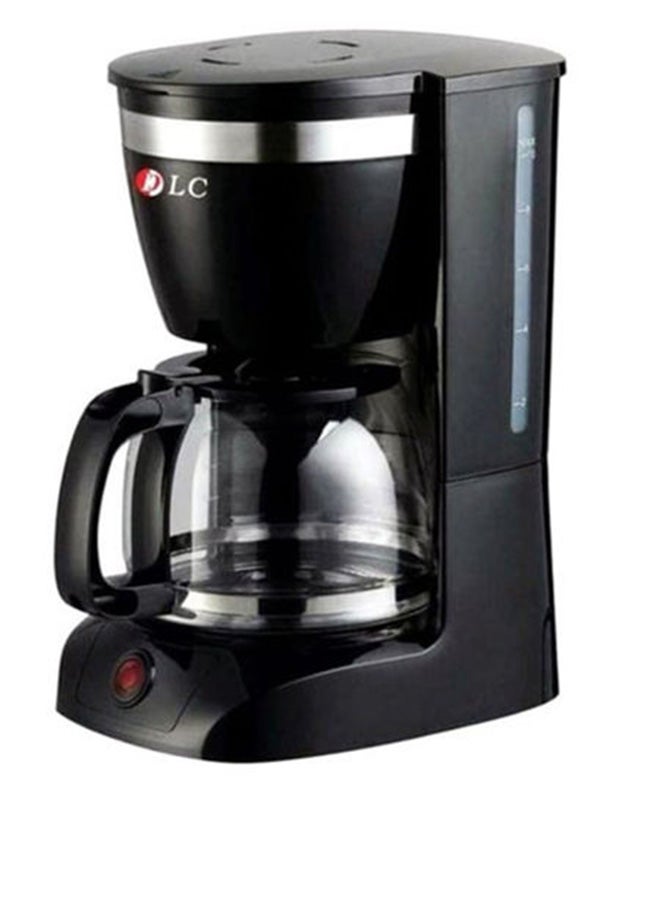 Liquid Filter Coffee Machine 1.25 L 800.0 W DLC-CM7302 Black/Clear/Silver