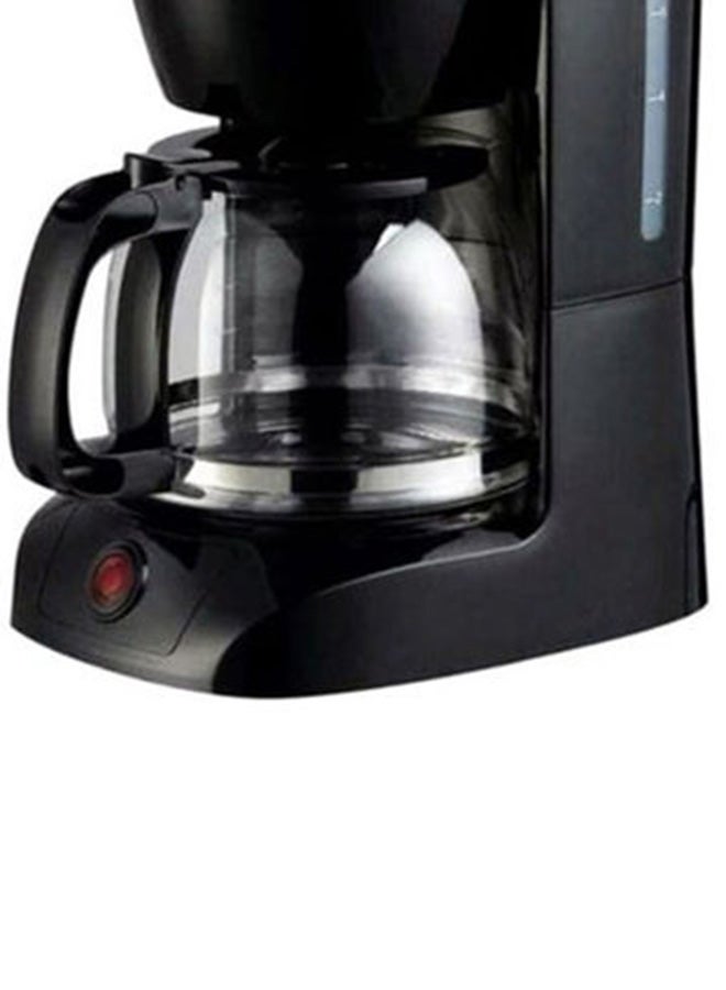 Liquid Filter Coffee Machine 1.25 L 800.0 W DLC-CM7302 Black/Clear/Silver
