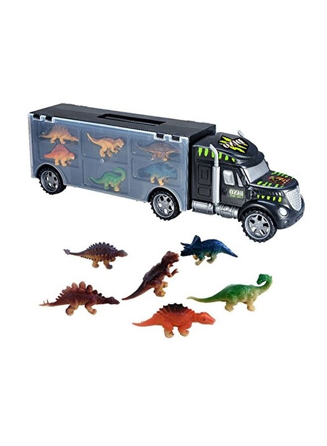 Megatoybrand Dinosaurs Transport Car Carrier Truck Toy