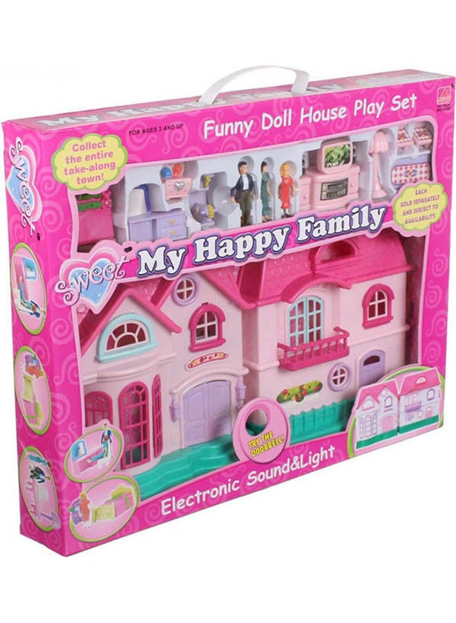 Shun Feng Long My Happy Family Doll House Play Set 54.6cm