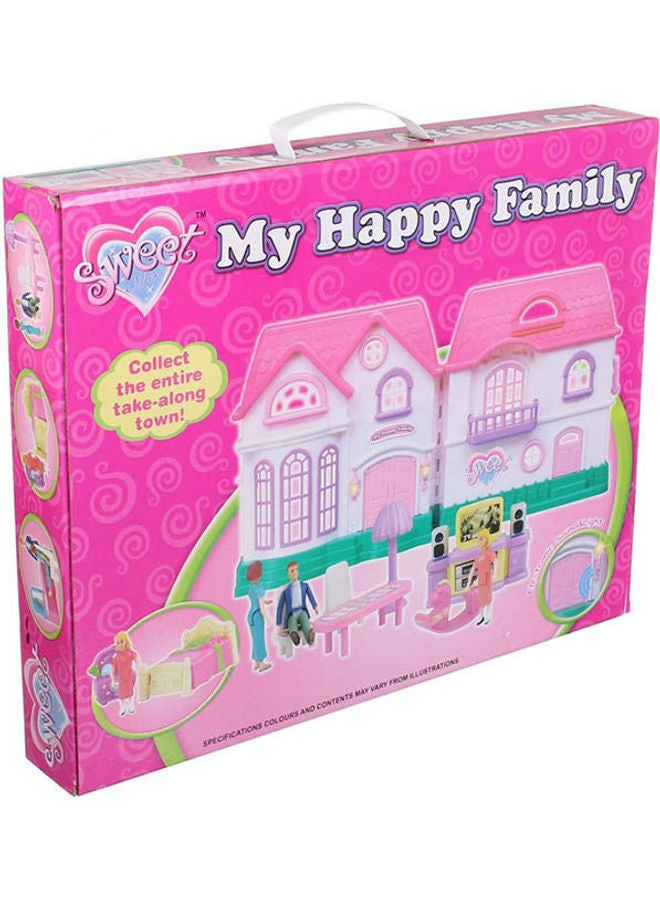 Shun Feng Long My Happy Family Doll House Play Set 54.6cm