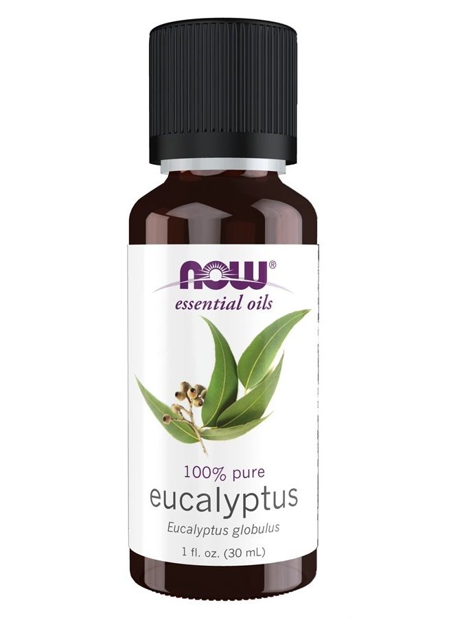 Essential Oils, Eucalyptus Oil, Clarifying Aromatherapy Scent, Steam Distilled, 100% Pure, Vegan, Child Resistant Cap, 1-Ounce