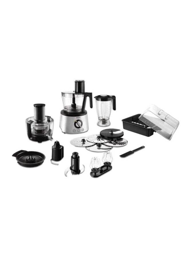 Countertop Food Processor 2 L 1300 W HR7778/01 Silver/Clear/Black