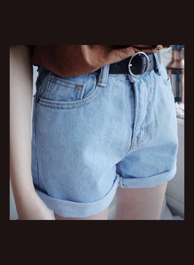 Denim Shorts Light Blue