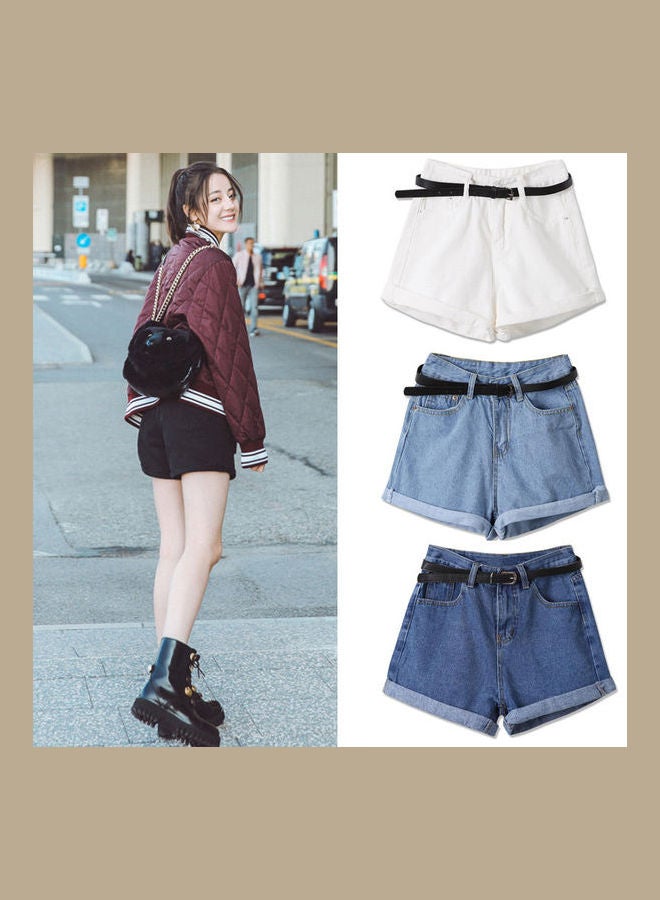 Denim Shorts Light Blue