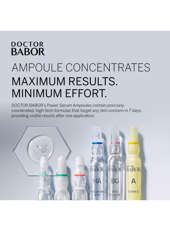 Power Serum Ampoules Retinol Serum 7 Days To Renewed Skin Counteract Signs Of Premature Aging