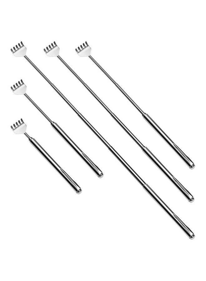 Claw Back Scratcher Extendable, Metal Portable Telescopic Backscratchers 8 Pack For Men Women