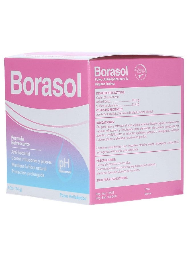 Borasol Antiseptic Powder 4Oz 114G
