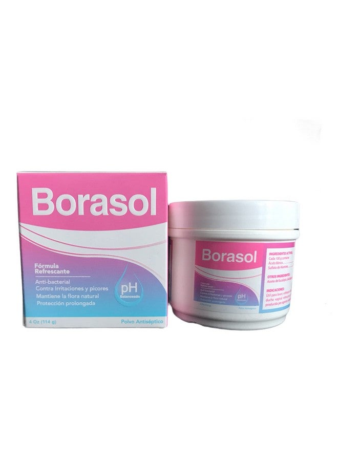 Borasol Antiseptic Powder 4Oz 114G