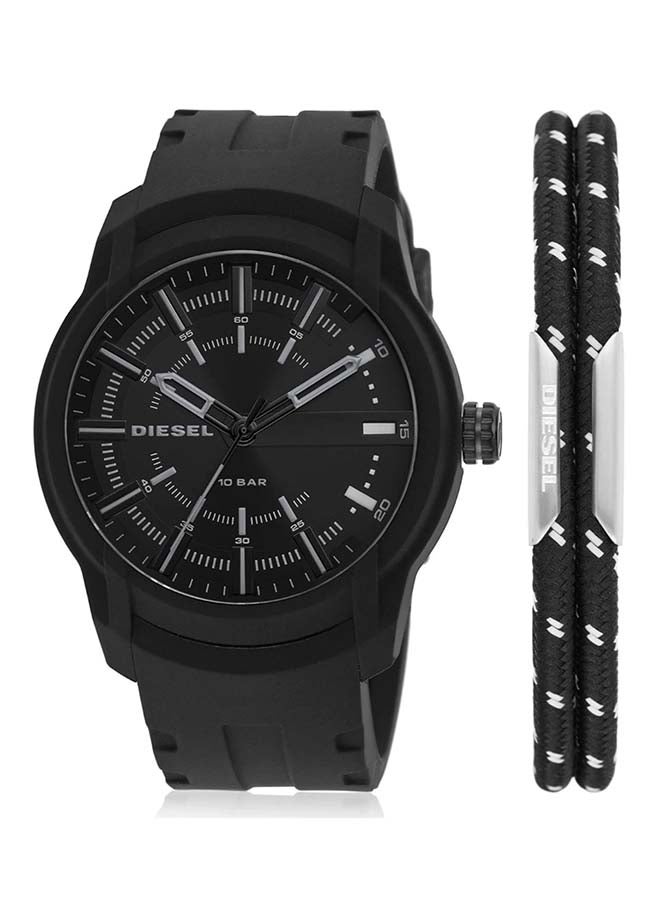 Men's Armbar Analog Watch 44mm