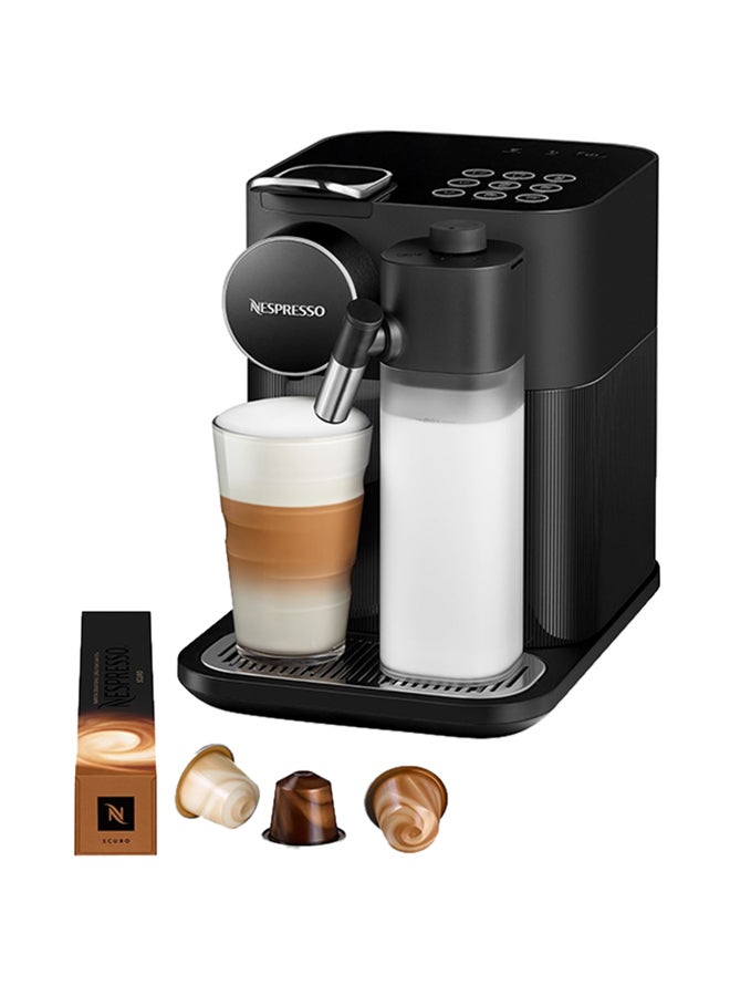 Nespresso Original Gran Lattissima Black, Coffee Machine 1.3 L 1400 W F531-ME-BK-NE Black