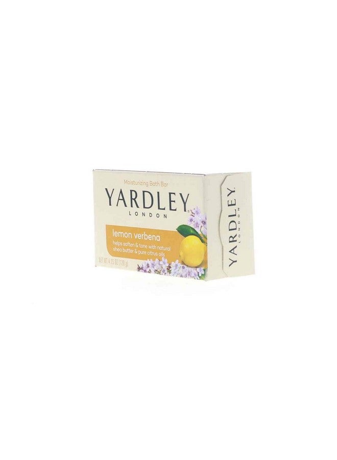 London Lemon Verbena With Shea Butter & Pure Citrus Oil Moisturizing Bar 4.25 Ozr (Pack Of 10)