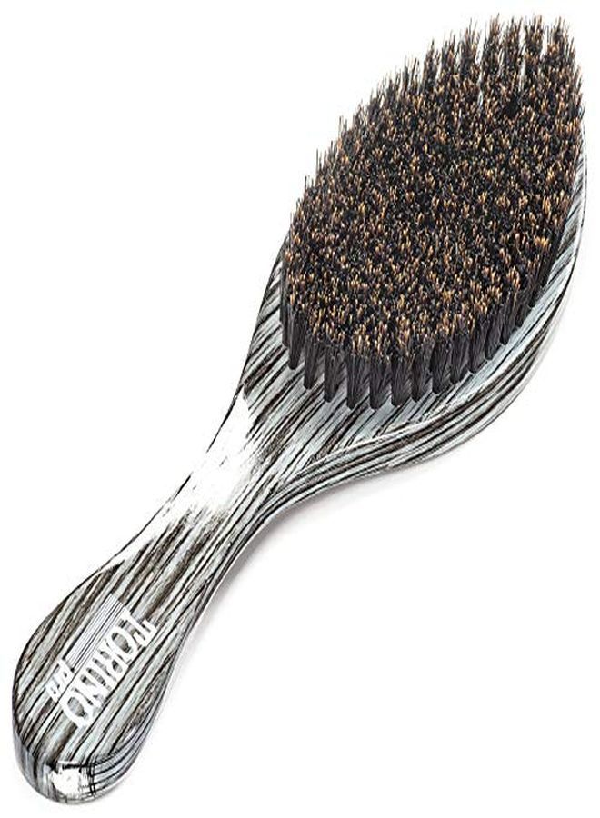 Ing Medium Curve Wave Brush Made With 100% Boar Bristles True Texture Medium All Purpose 360 Waves Brush For Men