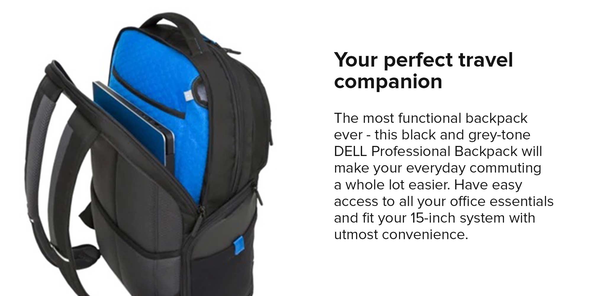 Professional Backpack Black/Grey