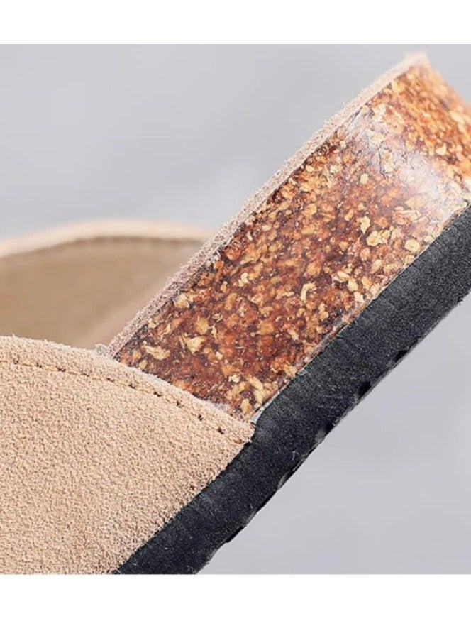 Men's Cork Slippers  Beach Slippers