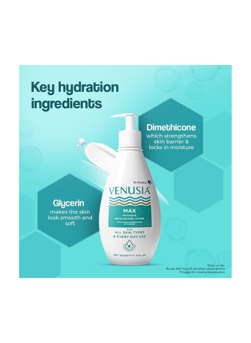VENUSIA Intensive Moisturizing Lotion - 300g