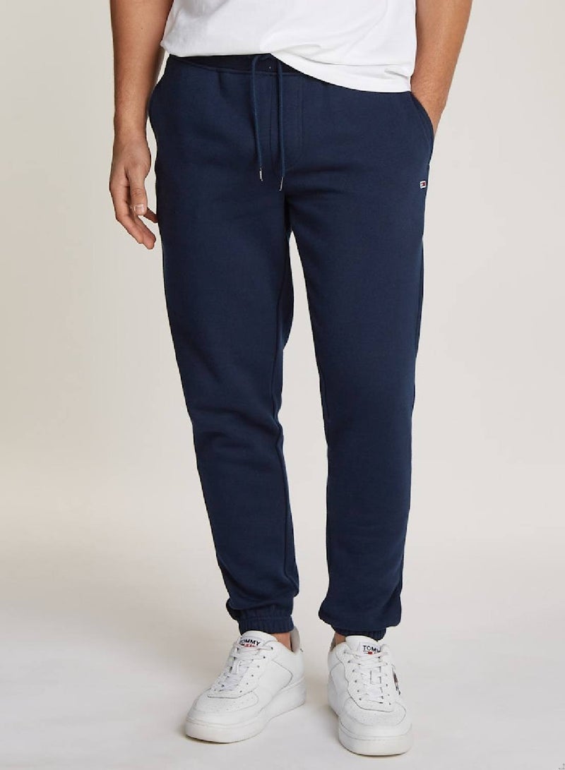 Men's Tommy Flag Slim Sweatpants - Cotton, Blue