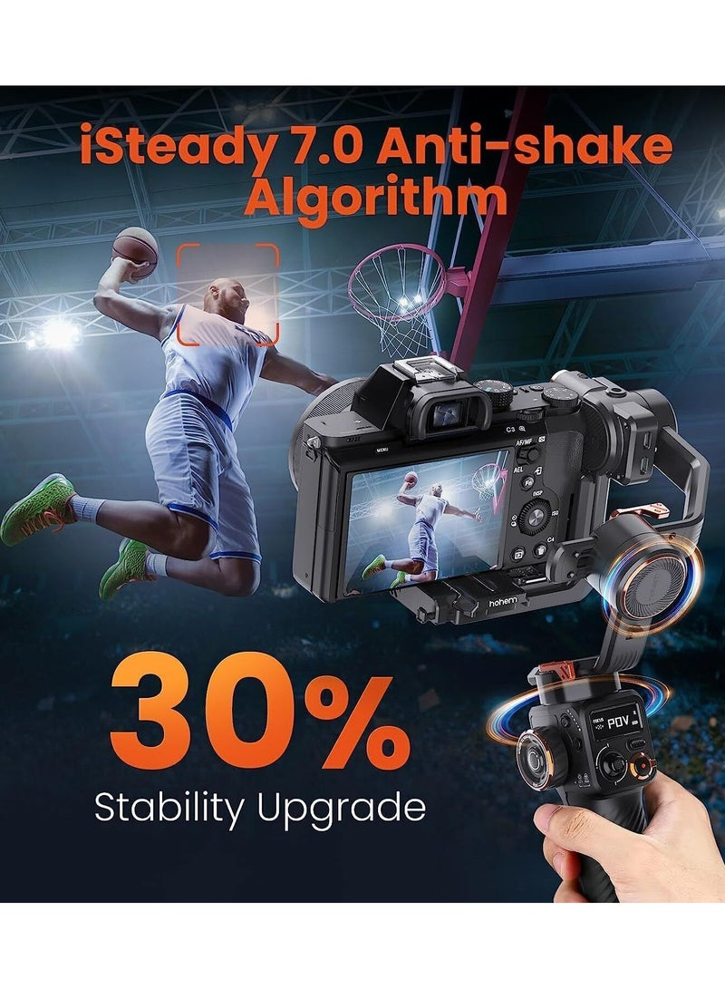 Hohem iSteady MT2 Kit Camera Gimbal - Professional 4-in-1 Camera and Smartphone Videography Gimble