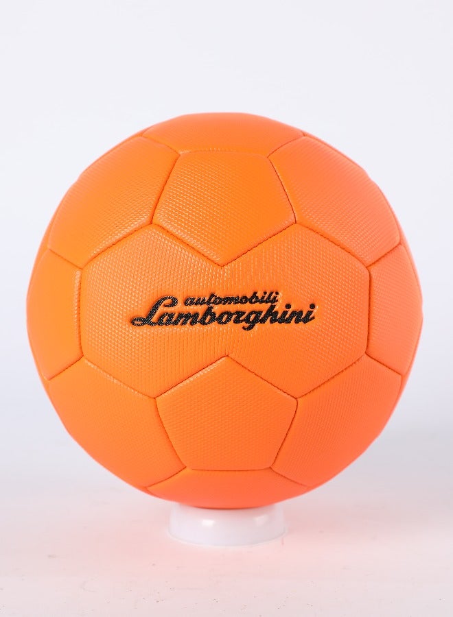 LAMBORGHINI No.5 PVC SOCCER BALL-ORANGE (Size 5)