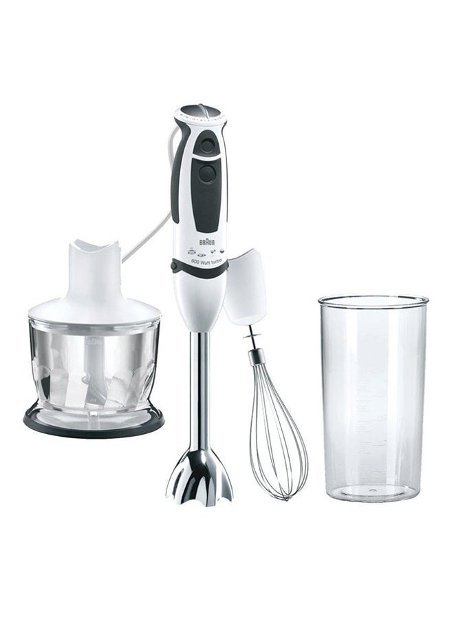 Multi Quick Hand Blender MQ535 White/Silver