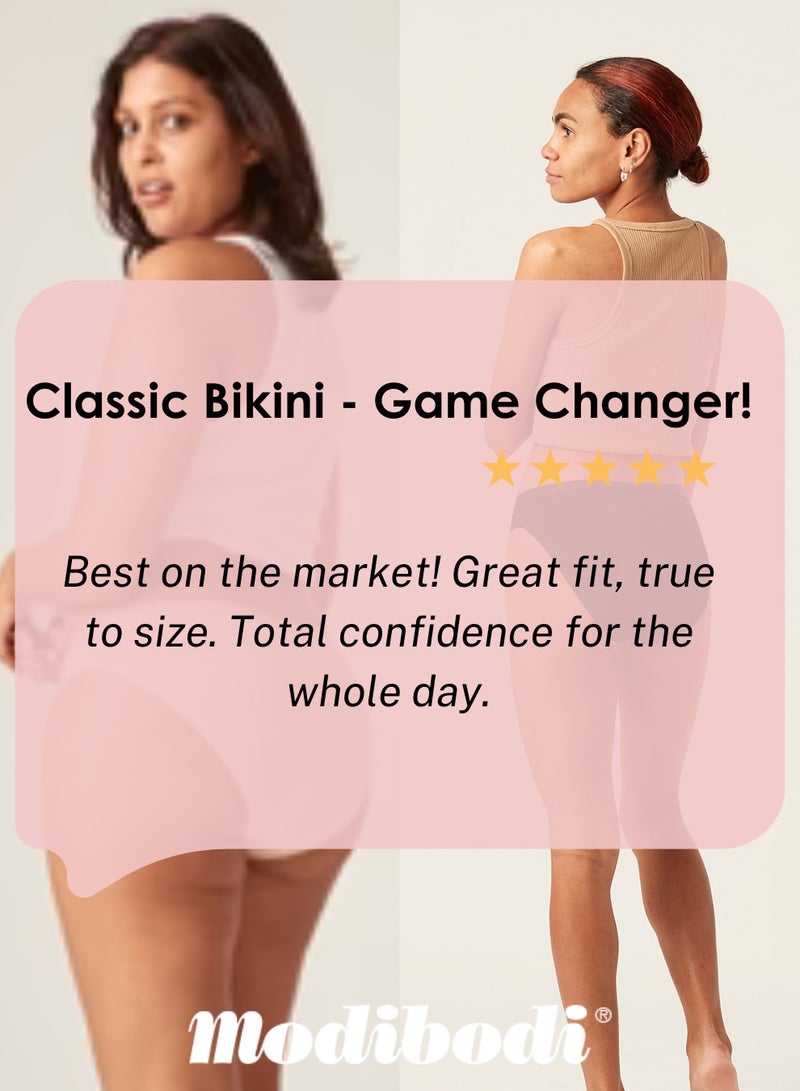 Classic Bikini - Light-Moderate Absorbency - Period Protection Underwear for Women