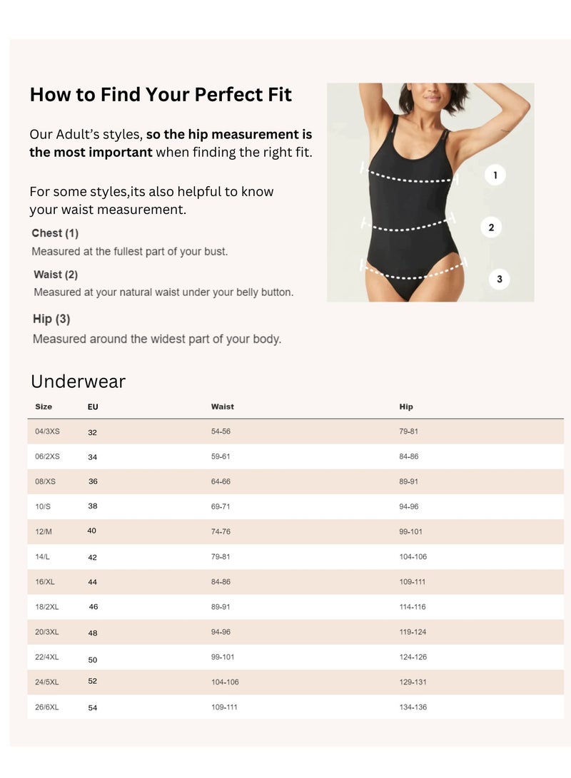 Active Brief  - Moisture Wicking - Absorbent Underwear for Women