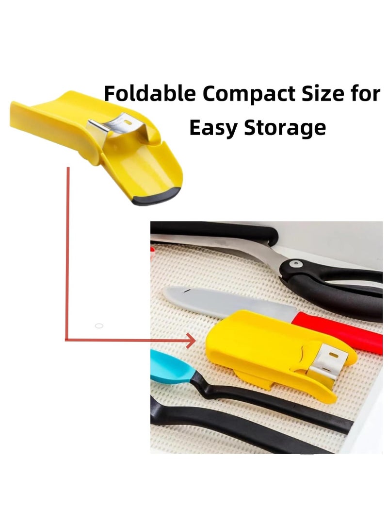 Fast Corn Cob Separator, 2 Pack Corn Peeler for Corn on the Cob, Corn Cob Stripper, Kitchen Quick Corn Cutter to Cut Corn off the Cob, Easily Peel Your Corn Cobs, Cooked or Fresh