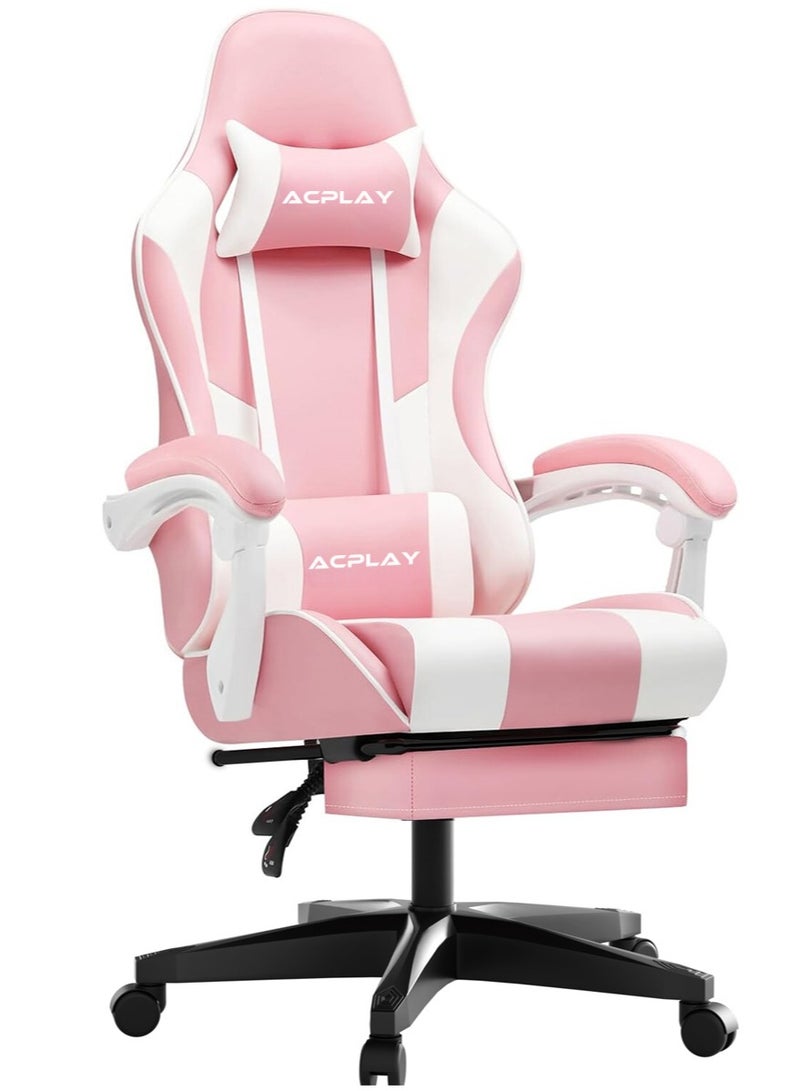 High Back Gaming Chair,High Quality Ergonomic PC Computer Chair,Adjustable Swivel, Headrest & Lumbar Support,Ideal for Office,Computer & Gaming